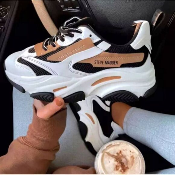 Steve Madden Possession sneakers Size 7.5 - Picture 1 of 2